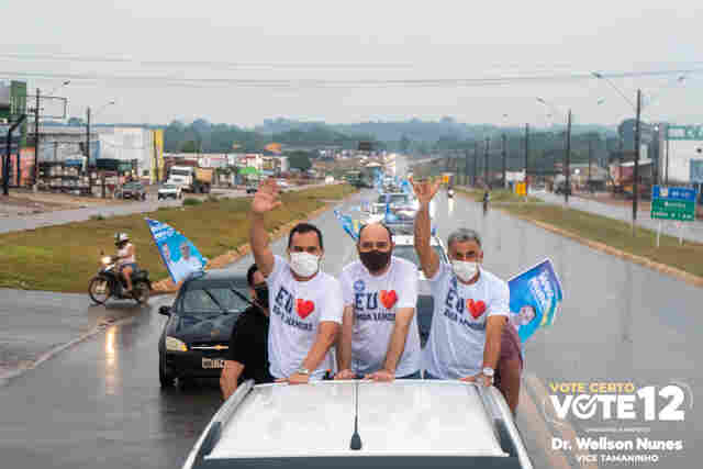 Dr. Welison Nunes faz grande carreata em Nova Mamoré