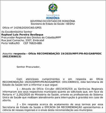 Após alerta do MPF, vítimas de estupro devem receber atendimento médico sem que precisem registrar ocorrência