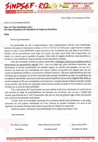 Servidores vinculados ao Ministério da Saúde não suportam mais ausência de respostas de pedidos ao órgão