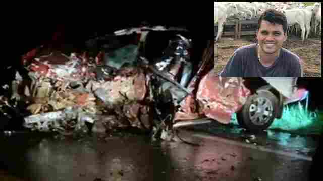 Empresário morre em grave acidente na BR-364