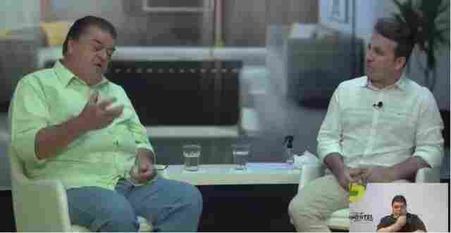 Pimentel inova e produz live de utilidade pública