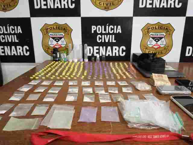 Denarc prende traficante com grande quantidade de ectasy e droga MD