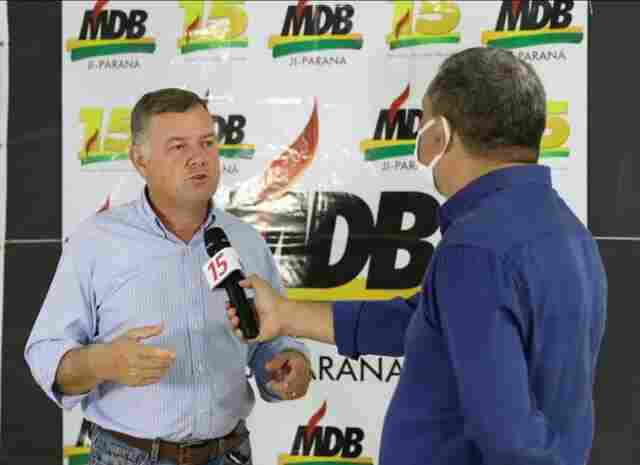 Mosquini comemora consagração do MDB nas urnas ao eleger prefeitos e vereadores