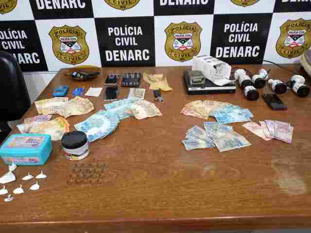 Denarc prende dupla com drogas na Zona Leste e fecha “Boteco da Rainha”