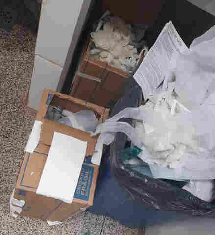 Vídeo: Hospitais públicos do Estado estão sem coleta de lixo infectante