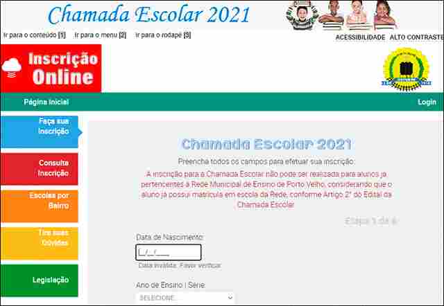 Começa a Chamada Escolar na Capital; veja documentos necessários para inscrição