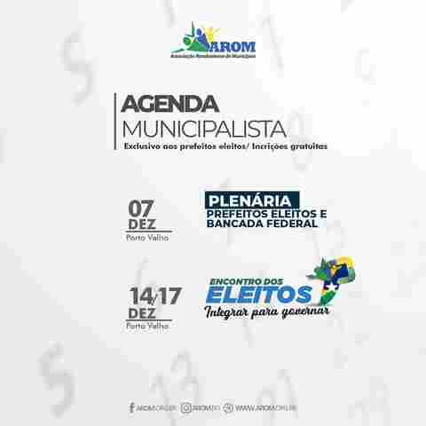SEDI, CNM, Sebrae e AROM preparam mega evento para auxiliar prefeitos eleitos