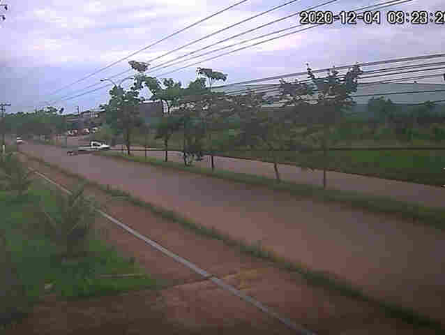 Vídeo mostra acidente que vitimou motociclista em Porto Velho