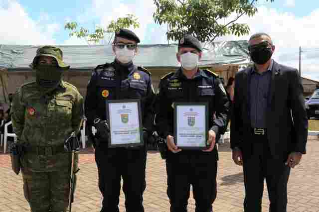Deputado Alex Silva participa do 1º aniversário do Batalhão de Polícia de Fronteiras e Divisas
