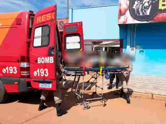 Empresário é baleado dentro de açougue em Vilhena