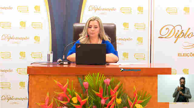 Confira a sessão de diplomação dos candidatos eleitos em 2020 em Porto Velho