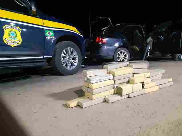 casal é preso com 64 quilos de maconha em Porto Velho