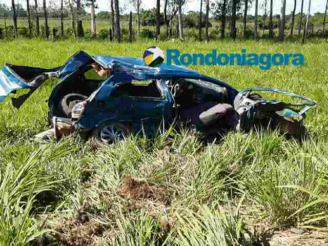 Grave acidente na BR-364 em Candeias mata duas pessoas