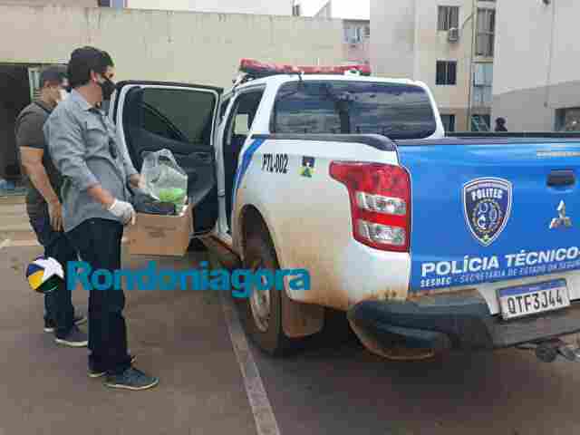 Feto é encontrado em lixeira de residencial