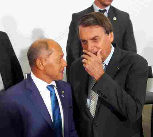 Coronel Chrisóstomo participa de evento contra corrupção com Presidente Jair Bolsonaro em Brasília