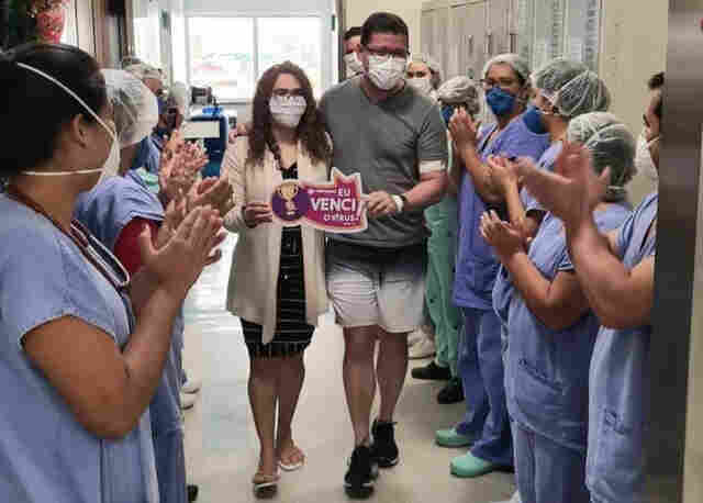 Governador e primeira-dama se recuperam da Covid-19 e já estão em casa