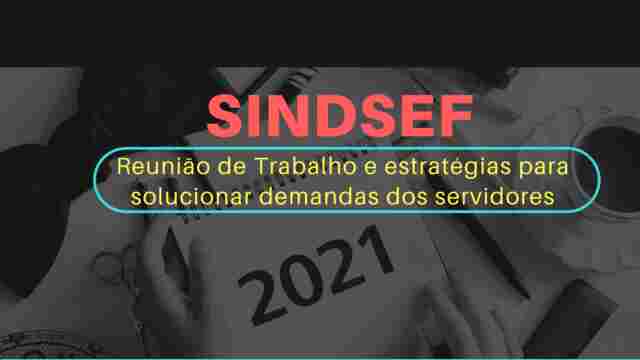 Sindsef inicia 2021 com reunião de trabalho para definir estratégias