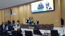 Ao vivo: deputado Alex Redano  empossado presidente da Assembleia Legislativa de Rondnia