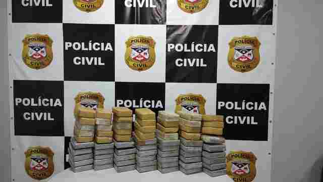 Polícia Civil prende traficante com droga que poderia render R$ 2 milhões