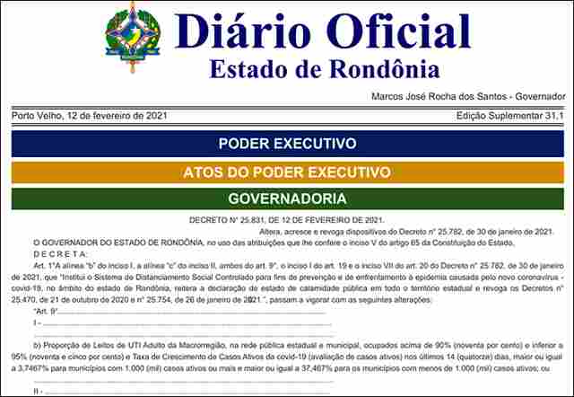 Governo mantém proibição de circulação após 21 horas, mas abre exceção a restaurantes