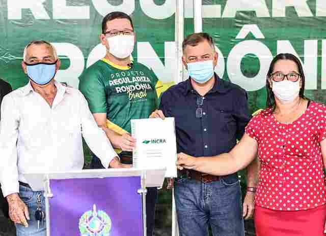 Mosquini garante celeridade na regularização fundiária em Rondônia
