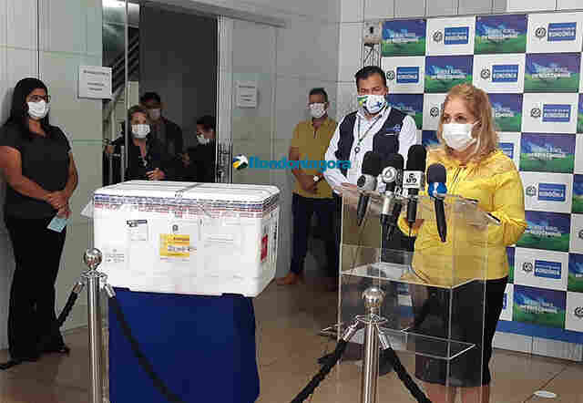 Mais 4 mil doses de vacinas contra Coronavírus chegam a Rondônia