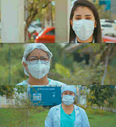 Vídeo: heroínas da saúde detalham como vivem em meio ao caos; muitos sonhos adiados