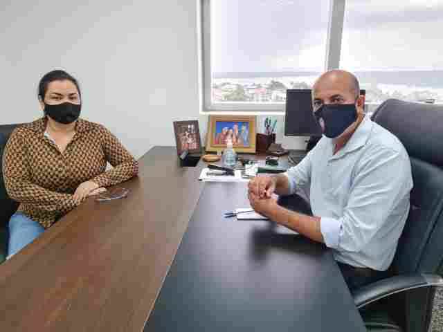 Em reunião com sindicato, Ismael Crispin debate regulamentação da Polícia Penal