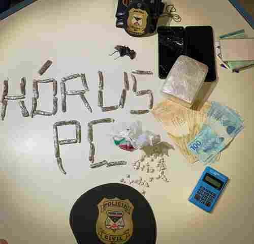 Polícia Civil acaba com mais um ponto de venda de drogas em Extrema