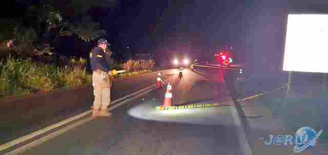 Motociclista morre após perder controle do veículo em lombada