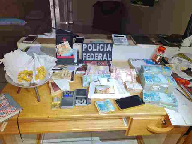 PF prende um durante operação contra garimpo ilegal