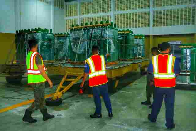Rondônia recebe mais 80 cilindros de oxigênio para abastecimento de hospitais municipais