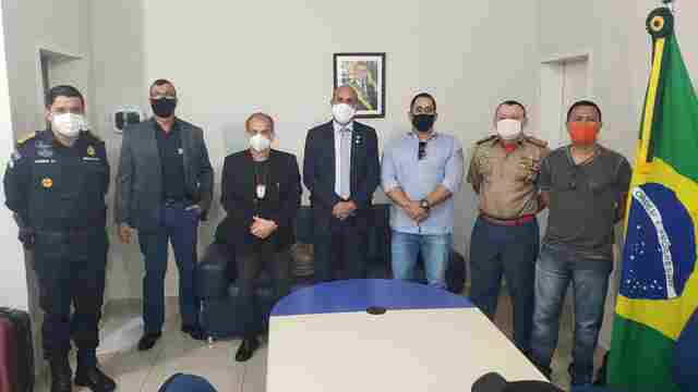 Ismael Crispin se reúne com cúpula da Segurança Pública e aponta preocupação com conflitos agrários