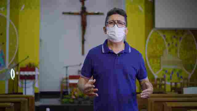 Programação da Páscoa da Paróquia Nossa Senhora do Amparo é transmitida pelas redes sociais