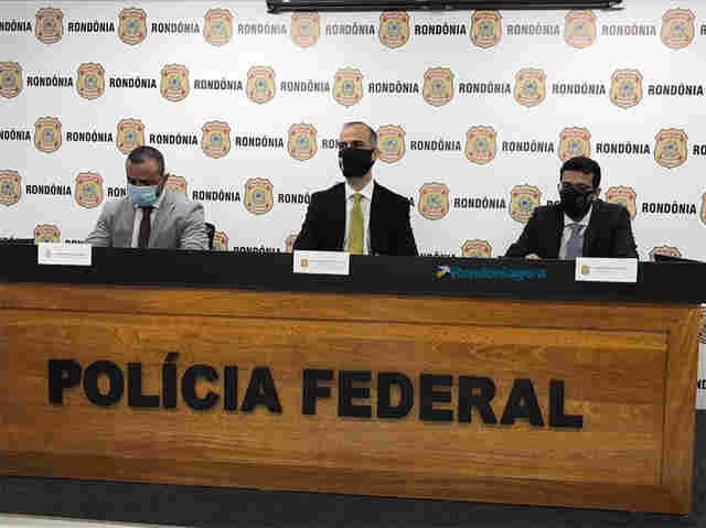 Seis presos em operação da PF em Porto Velho; acusados são levados ao presídio federal