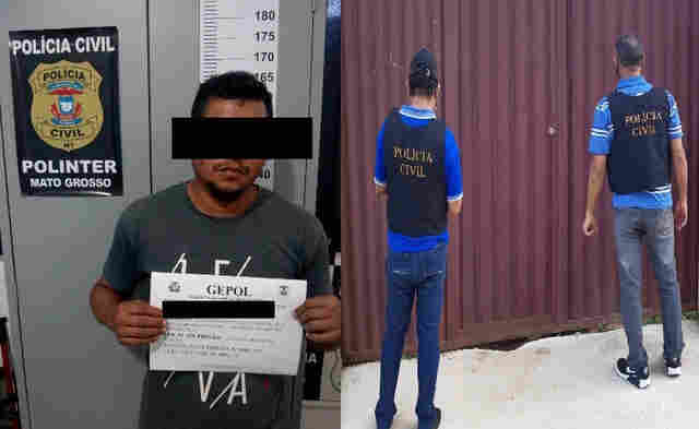 Acusado de estuprar a enteada em Porto Velho é preso no Mato Grosso