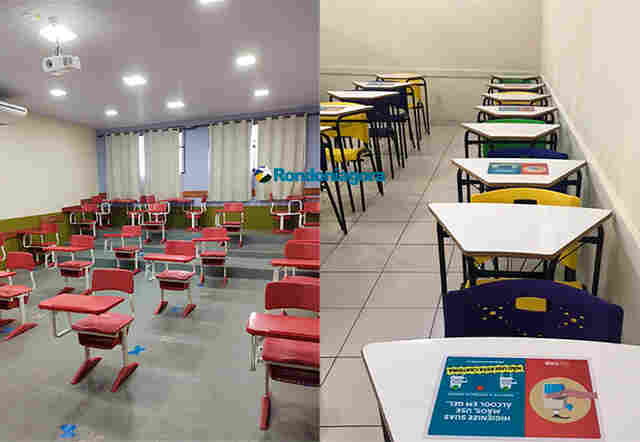 Escolas particulares e faculdades já estão autorizadas a retornar com aulas presenciais em Rondônia