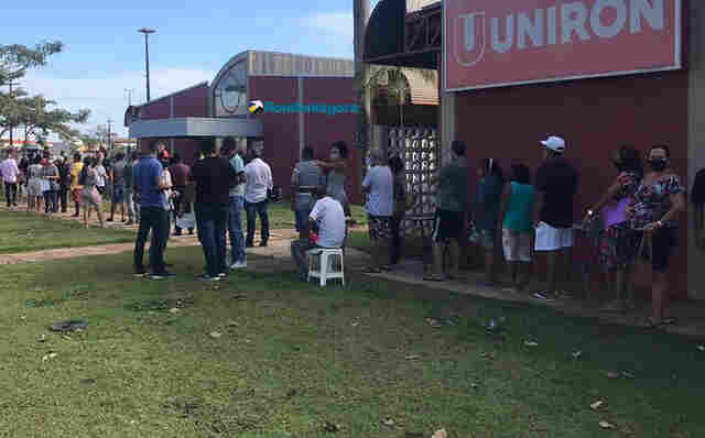 Vacinação sem agendamento tem grande procura em Porto Velho