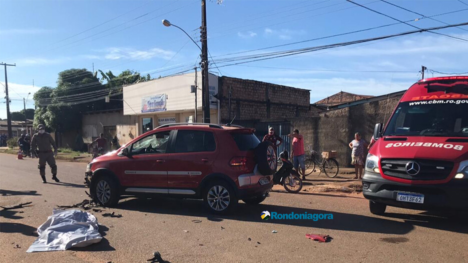 Mulher morre atropelada em cruzamento na Zona Leste de Porto Velho