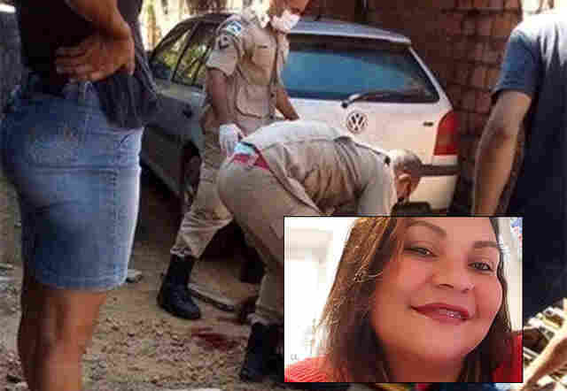 Mulher de 33 anos é assassinada a pauladas pelo marido na frente do filho