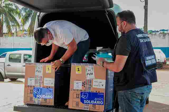 Coronavírus: Rondônia recebe mais 17.550 doses de vacinas da Pfizer