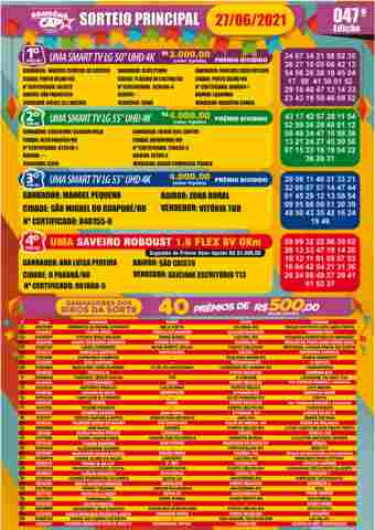 Confira os melhores momentos do sorteio do Rondoncap deste domingo, dia 27; veja a premiação desta semana
