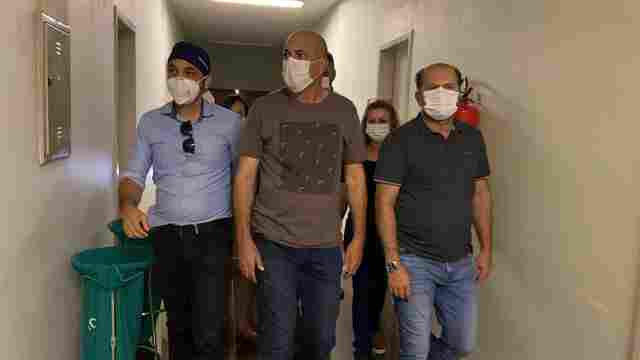 Ismael Crispin visita hospitais de Cacoal e de São Francisco do Guaporé