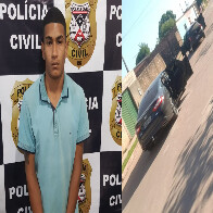 Polícia prende receptador dirigindo veículo roubado