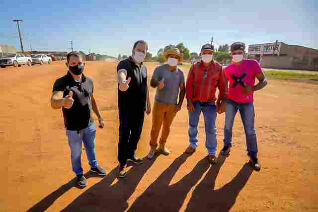 Presidente Alex Redano visita Nova Dimensão e confirma recursos para recuperação de linhas