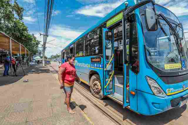 Mais 7 ônibus para o transporte coletivo em Porto Velho