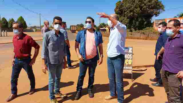 Ismael Crispin acompanha andamento das obras de revitalização e duplicação da RO-481