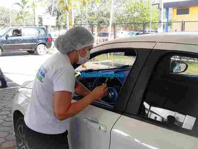 Prefeitura destina mil doses para drive-thru de vacinação neste sábado