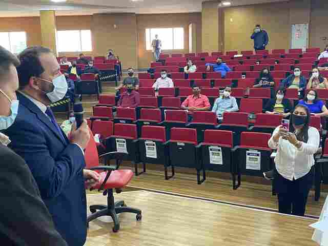 Presidente da Assembleia Legislativa prestigia evento da Arom que tratou da reforma da previdência