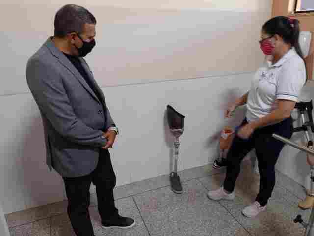 Deputado Alex Silva visita Hospital Santa Marcelina em Porto Velho